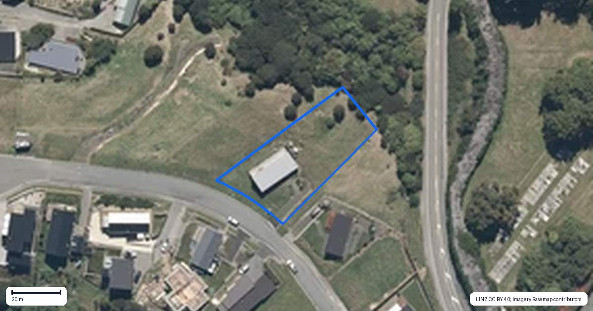 Property context map for 14 Totara Drive, Duvauchelle