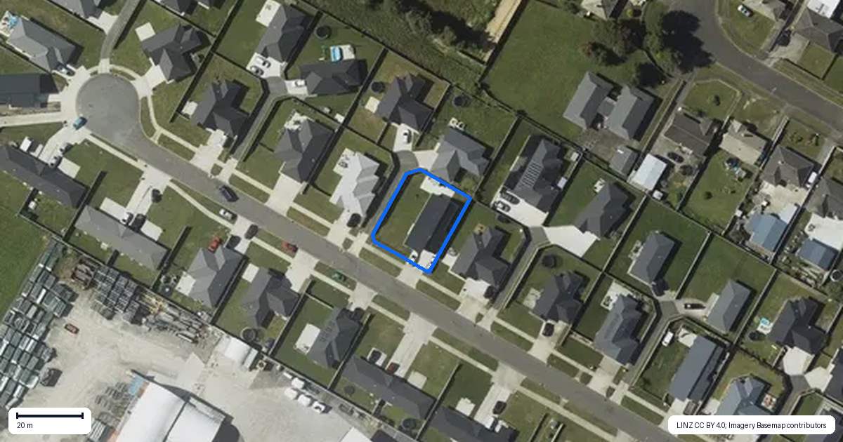 Property context map for 104 Hinemoa Street, Levin