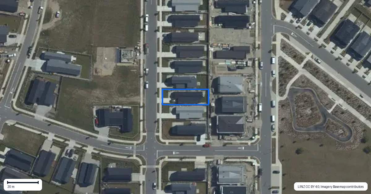 Property context map for 18 Lindis Road, Wanaka