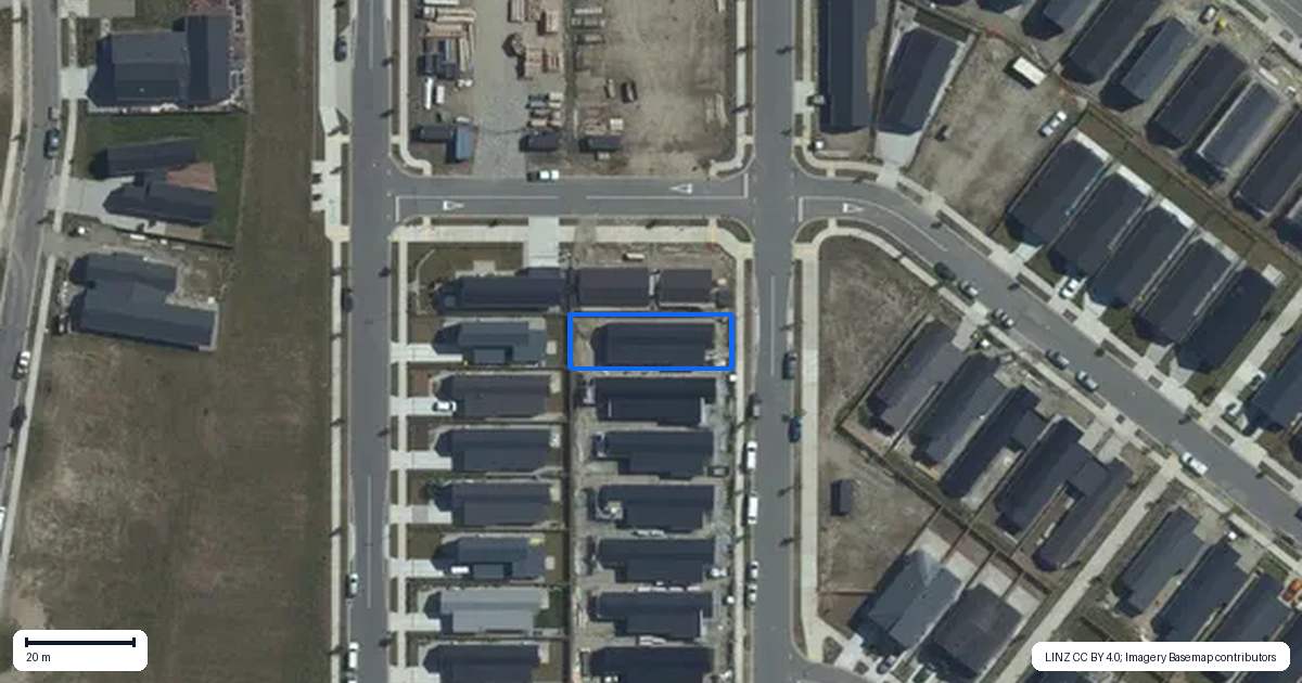Property context map for 47 Cottesbrook Street, Wanaka