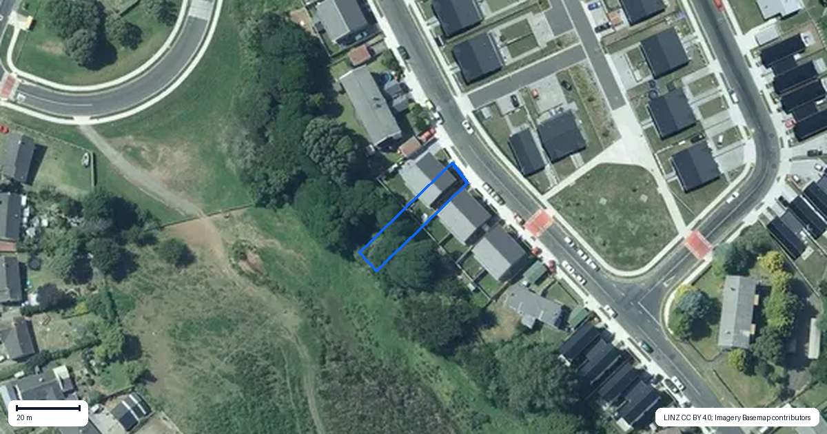 Property context map for 97 Banks Street, Marfell, New Plymouth