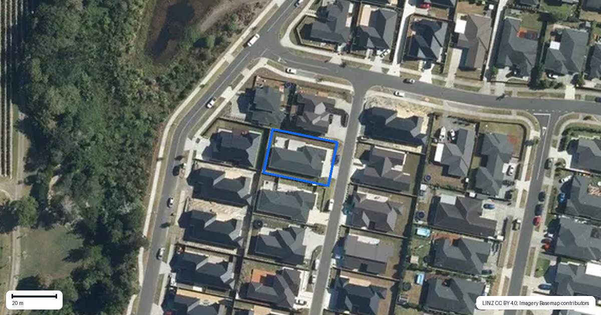 Property context map for 4 Cutfield Lane, Kumeu