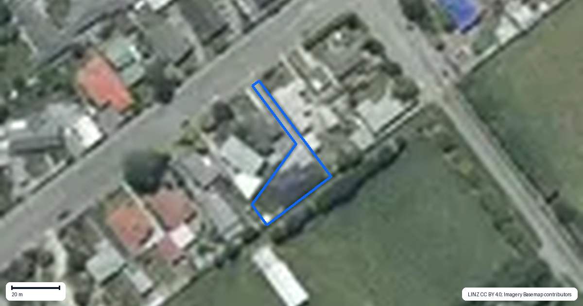 Property context map for 37A Grove Street, Tinwald, Ashburton