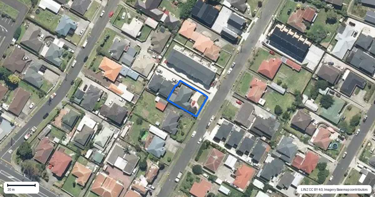 Property context map for 12 Alexander Avenue, Papatoetoe, Auckland