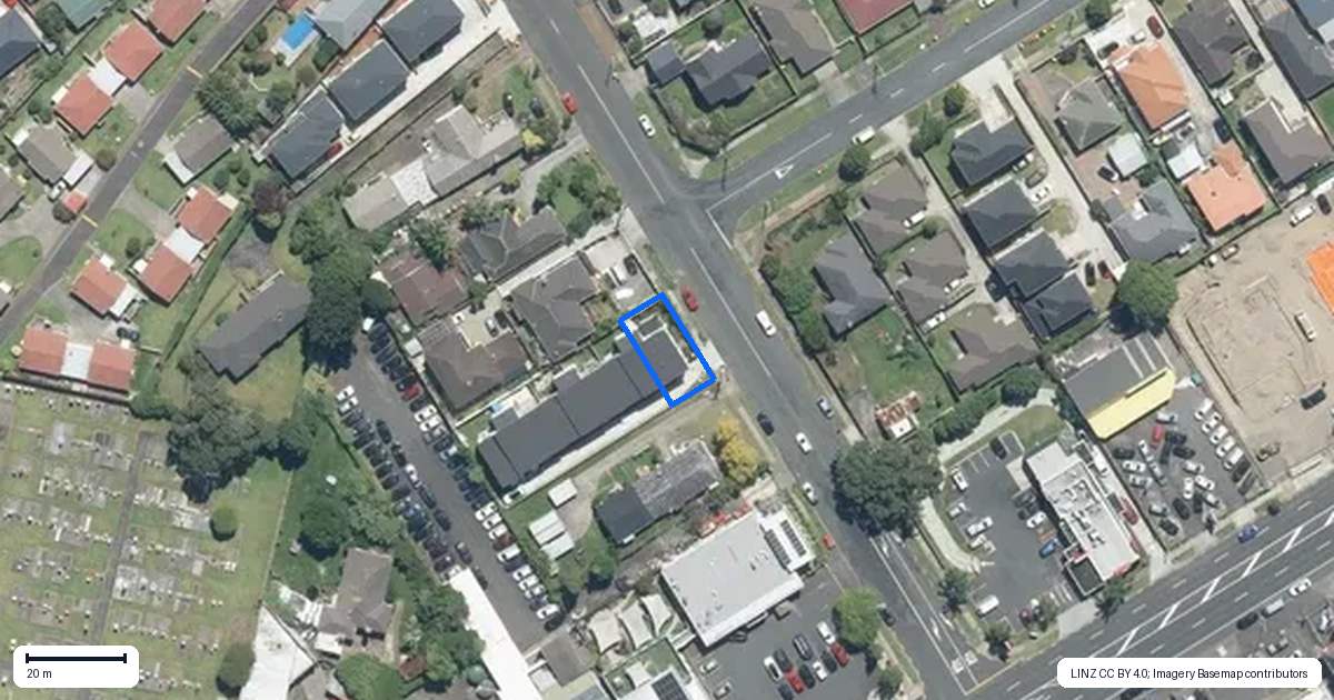 Property context map for 19A Konini Avenue, Papatoetoe, Auckland