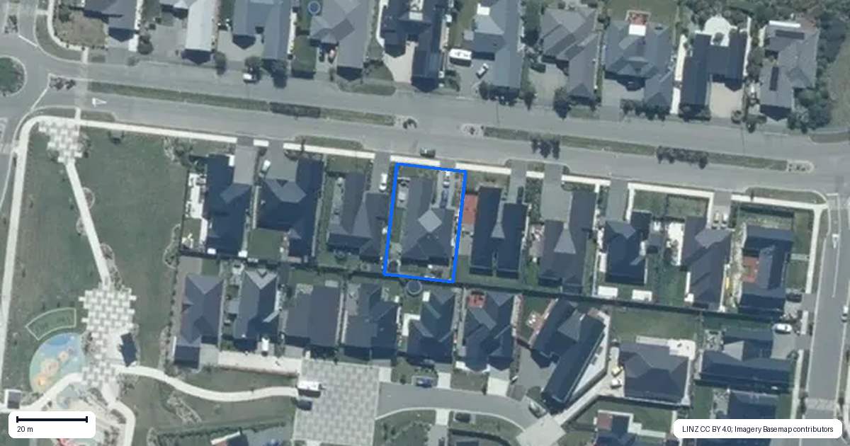 Property context map for 120 Southfield Drive, Lincoln