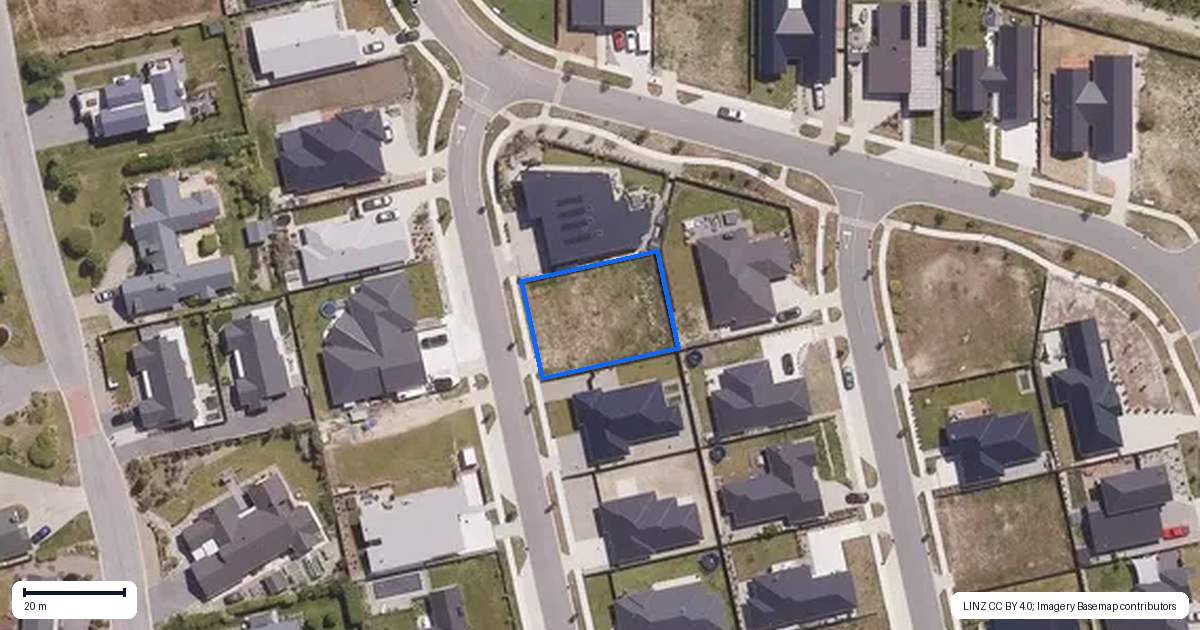 Property context map for 54 Wallis Drive, Cromwell