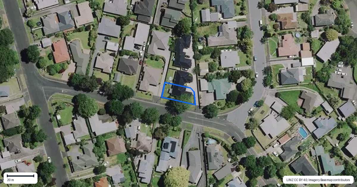 Property context map for 1/11 Forster Avenue, Hillcrest, Hamilton