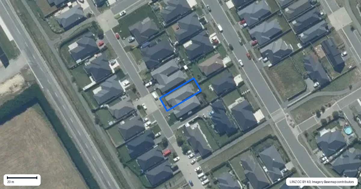 Property context map for 11 Wigmore Crescent, Rolleston