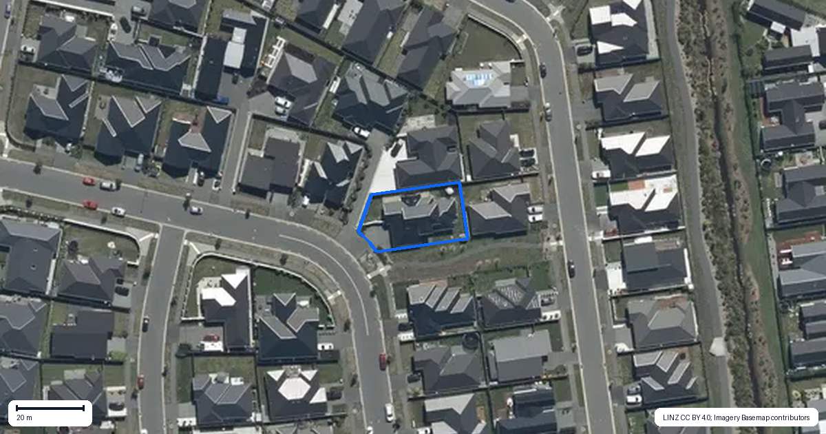 Property context map for 63 Katrine Drive, Burwood, Christchurch