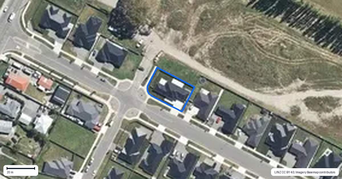 Property context map for 7 McQuillan Avenue, Woodend