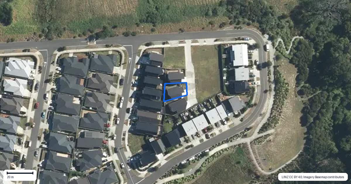 Property context map for 18B Winfield Road, Kumeu