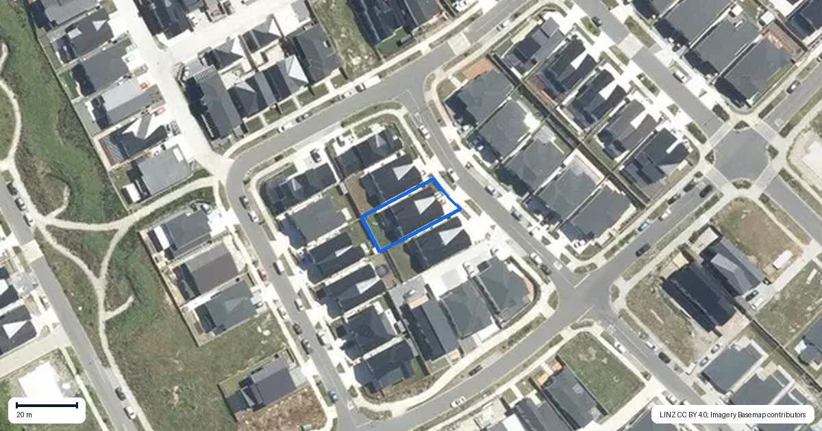 Property context map for 10 Woodacre Street, Flat Bush, Auckland