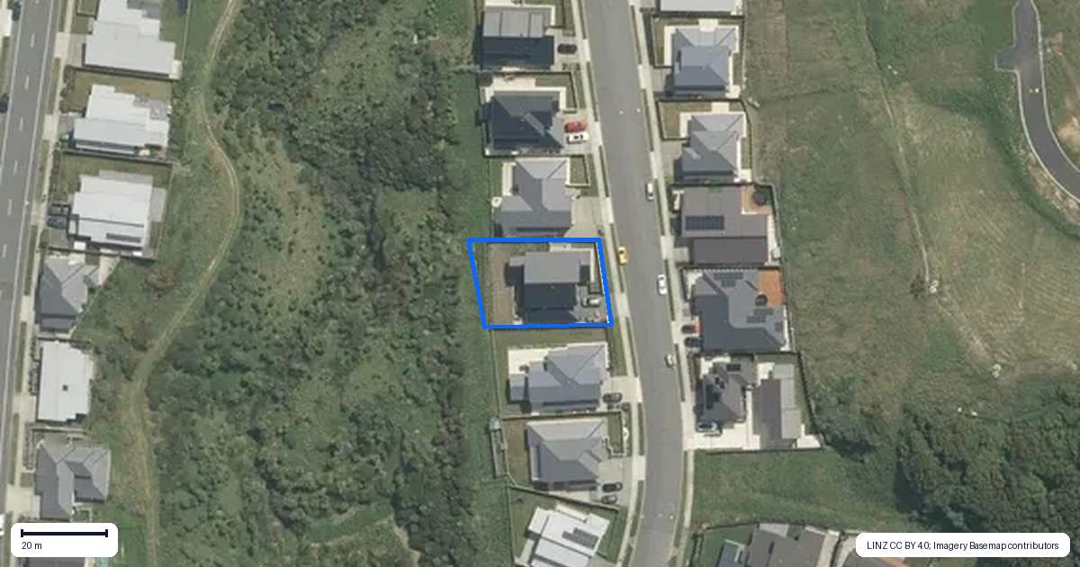 Property context map for 33 Rochdale Drive, Churton Park, Wellington
