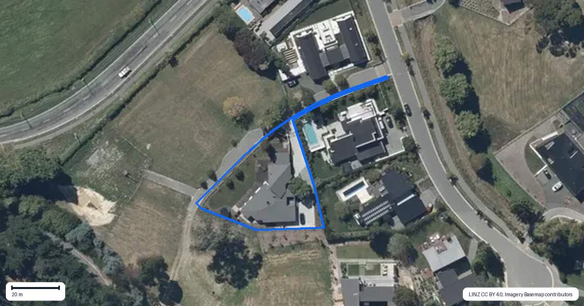 Property context map for 3 Tui Vale Lane, Halswell, Christchurch