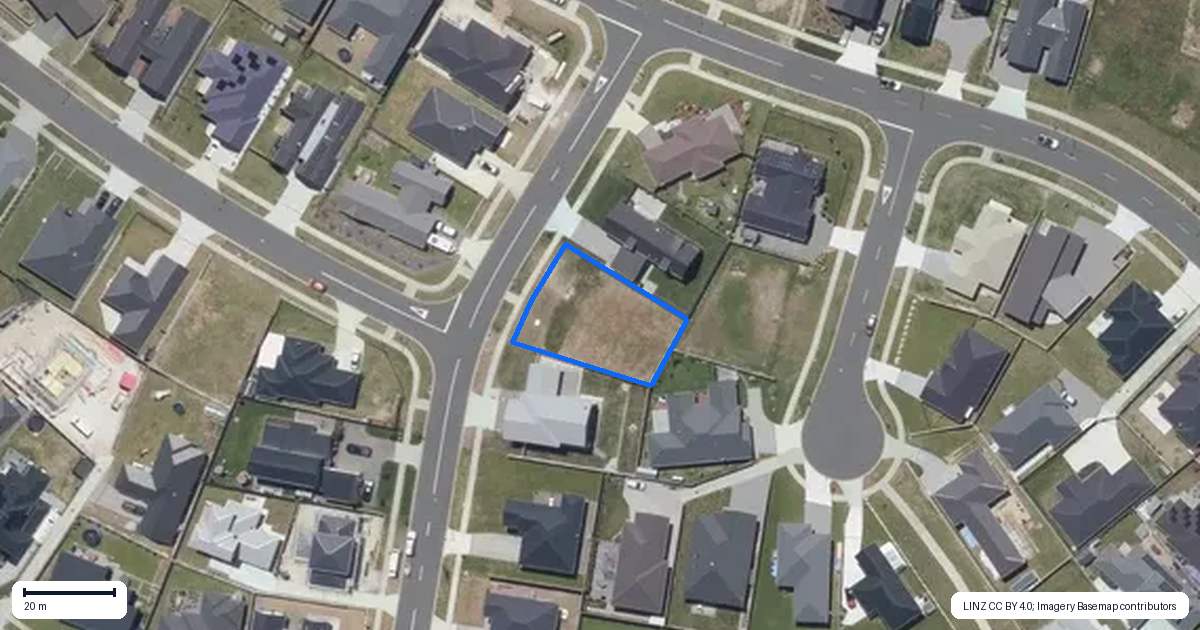 Property context map for 8 Poroporo Way, Wharewaka, Taupo