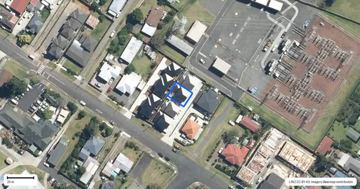 Property context map for 9C Ferguson Street, Mangere East, Auckland