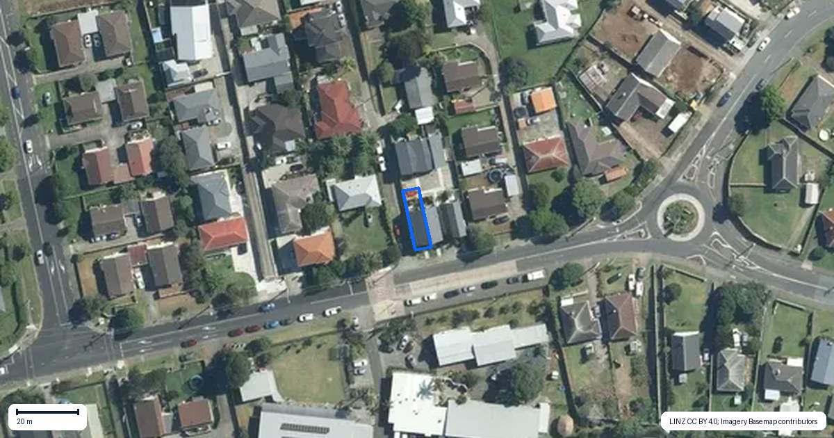 Property context map for 200A Panama Road, Mount Wellington, Auckland