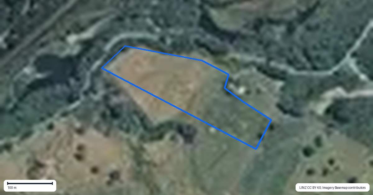 Property context map for 1990 Ongarue Back Road, Ongarue