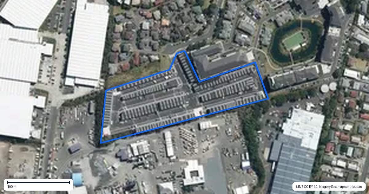 Property context map for 13/16 Harrison Road, Mount Wellington, Auckland