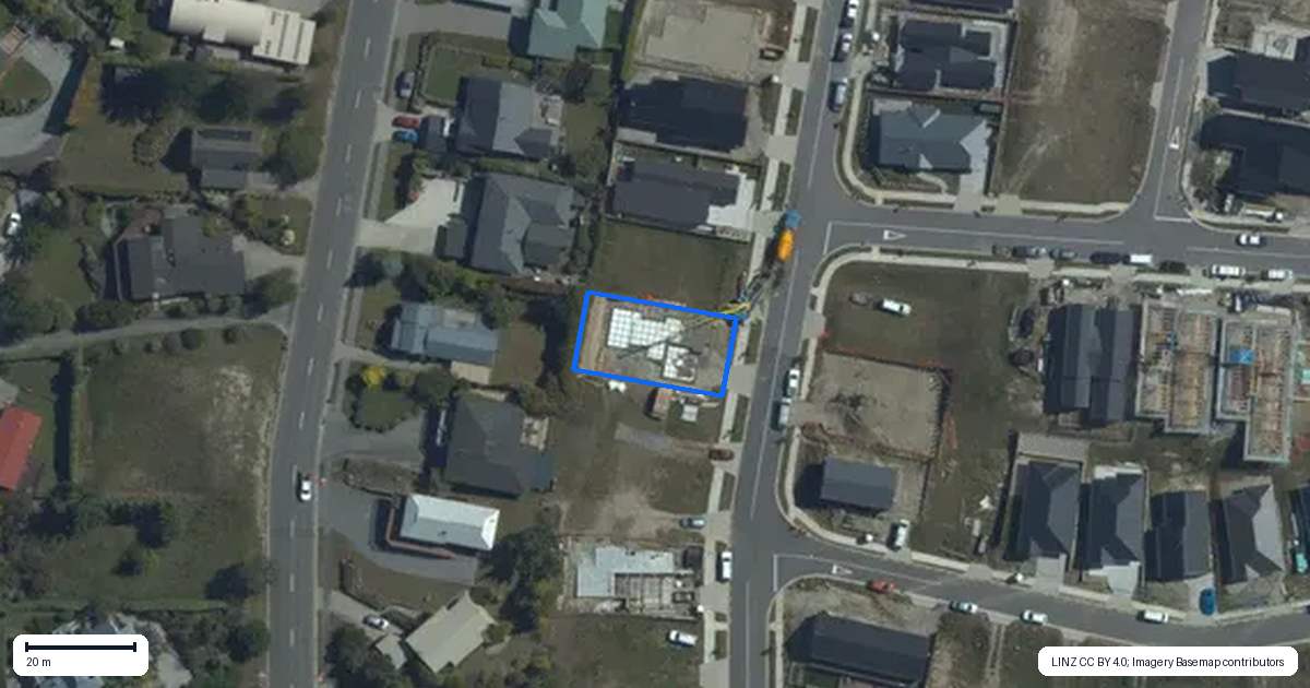 Property context map for 36 Clearview Street, Wanaka