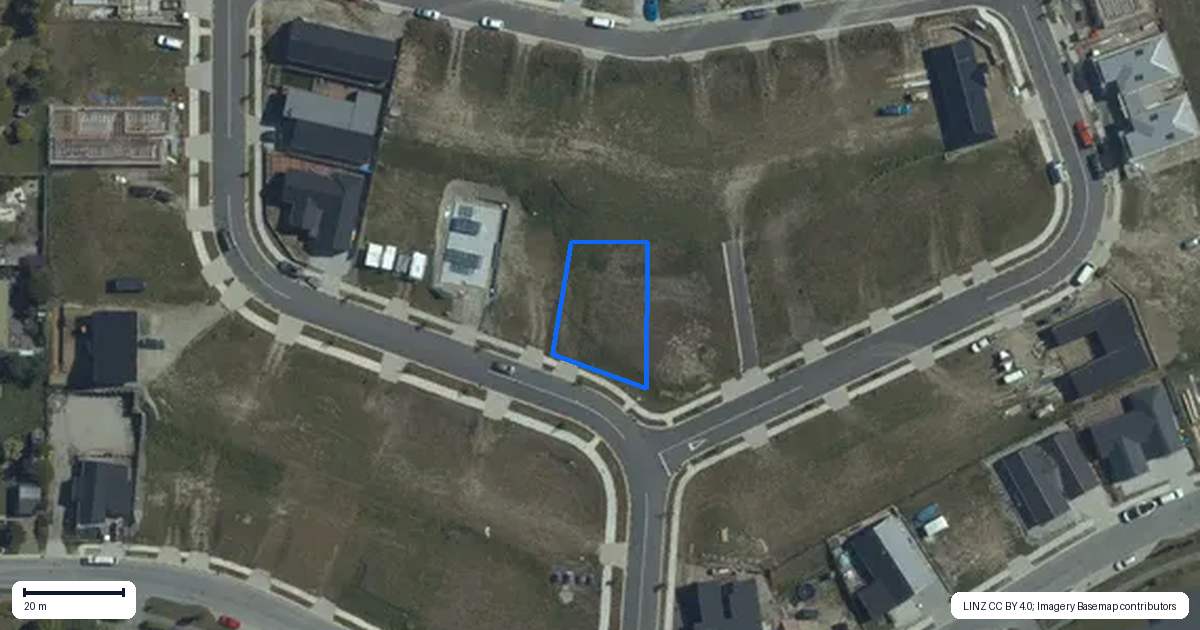 Property context map for 57 Clearview Street, Wanaka