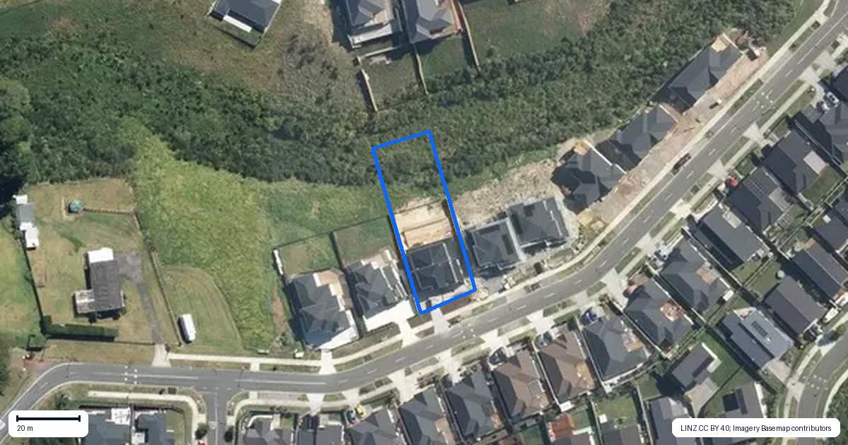 Property context map for 5A Crows Road, Swanson, Auckland