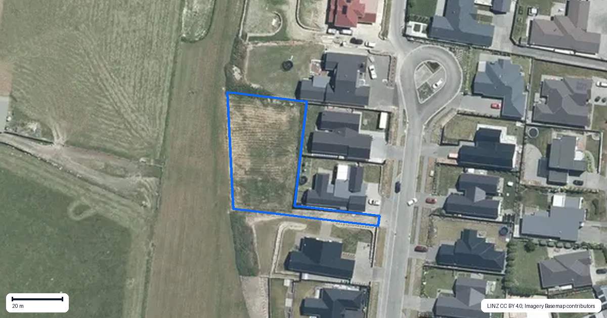 Property context map for 10 Gimbal Place, Gleniti, Timaru