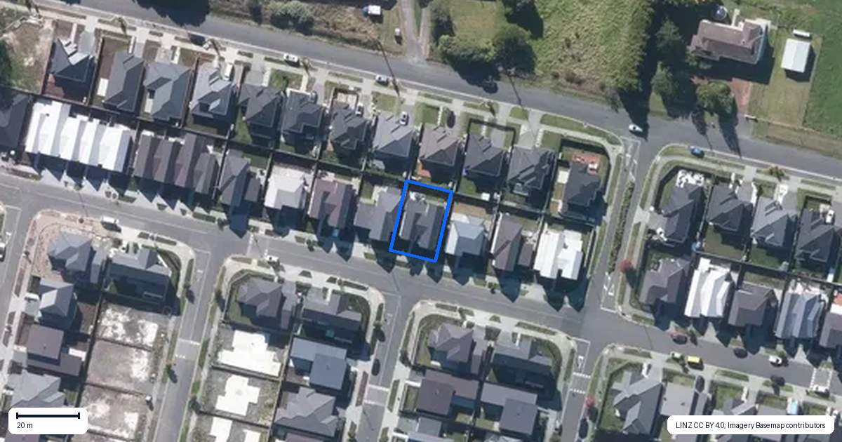 Property context map for 111 Kopuru Road, Whenuapai, Auckland