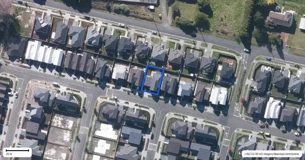 Property context map for 113 Kopuru Road, Whenuapai, Auckland