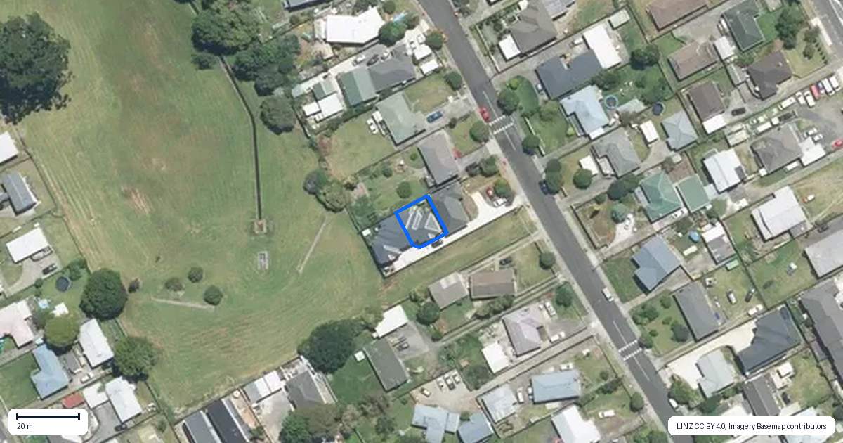Property context map for 103A Beaumonts Way, Manurewa, Auckland