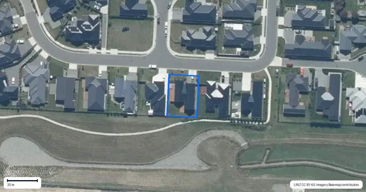 Property context map for 33 Monte Crescent, Lincoln