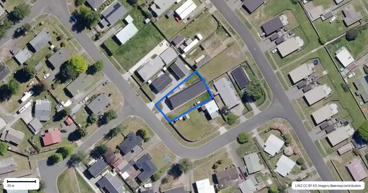 Property context map for 44 Te Iwiheke Place, Turangi