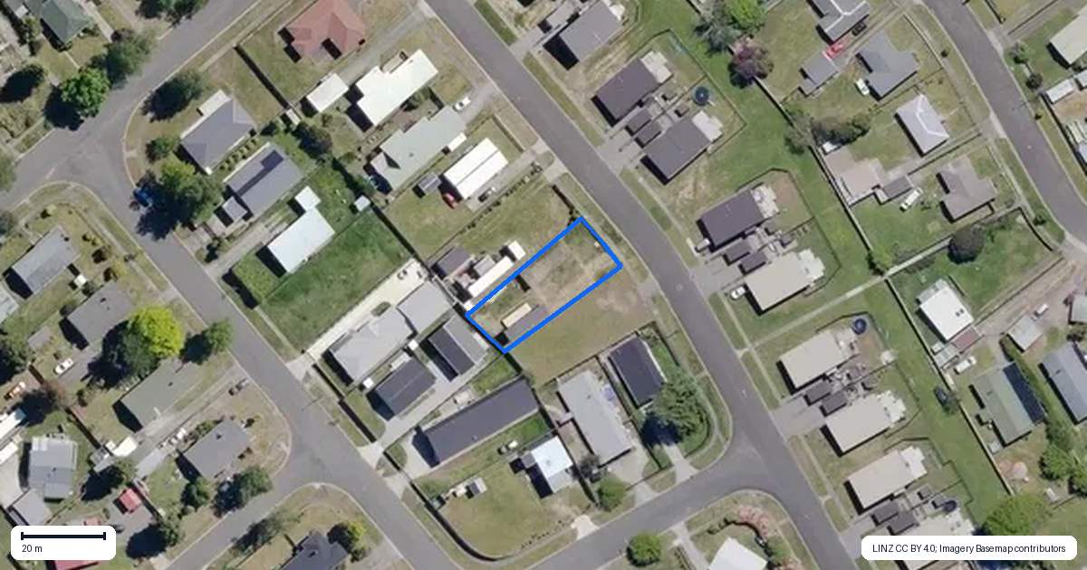 Property context map for 41 Te Iwiheke Place, Turangi