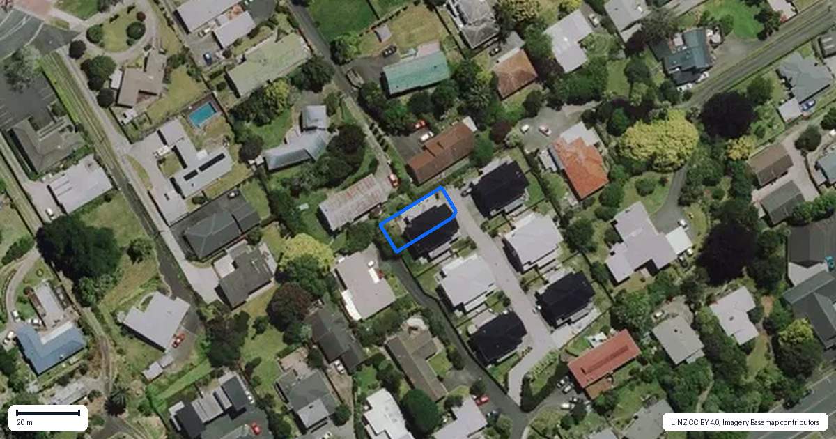 Property context map for 7/18 Mahoe Street, Melville, Hamilton