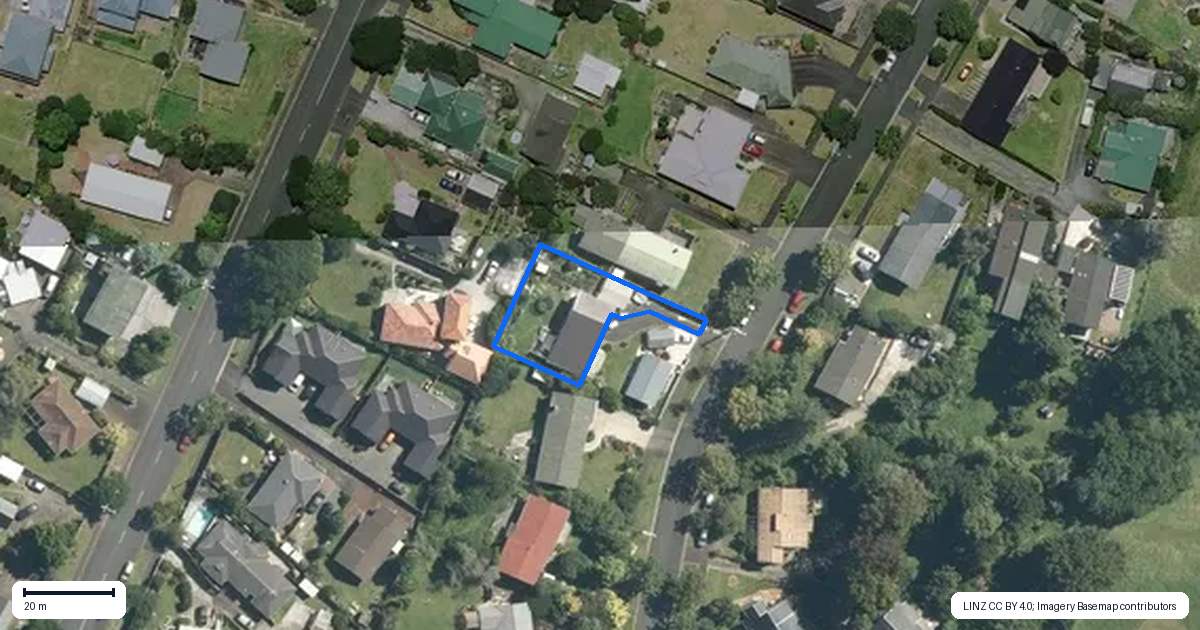 Property context map for 21 Acacia Crescent, Glenview, Hamilton