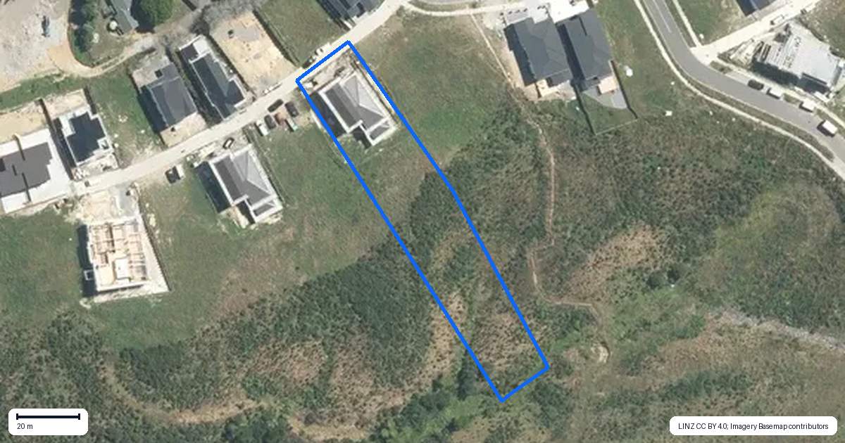 Property context map for 4 Backridge Way, Flat Bush, Auckland
