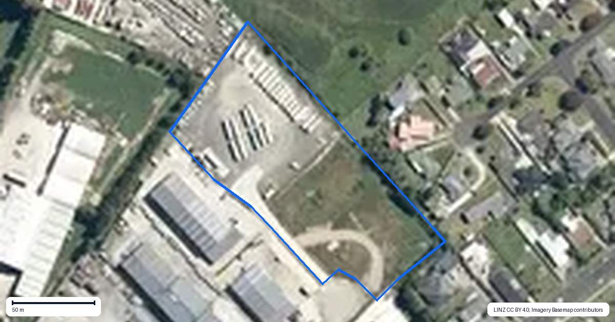 Property context map for 301 Bruce Berquist Drive, Te Awamutu