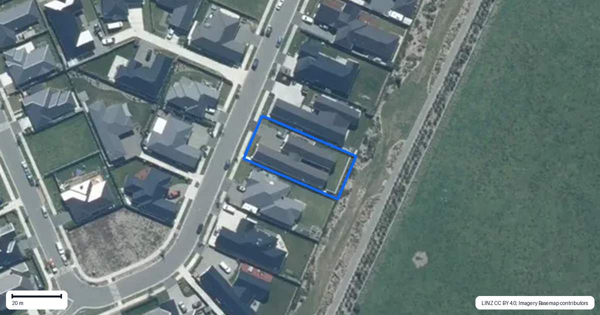 Property context map for 11 Papatahora Drive, Lincoln