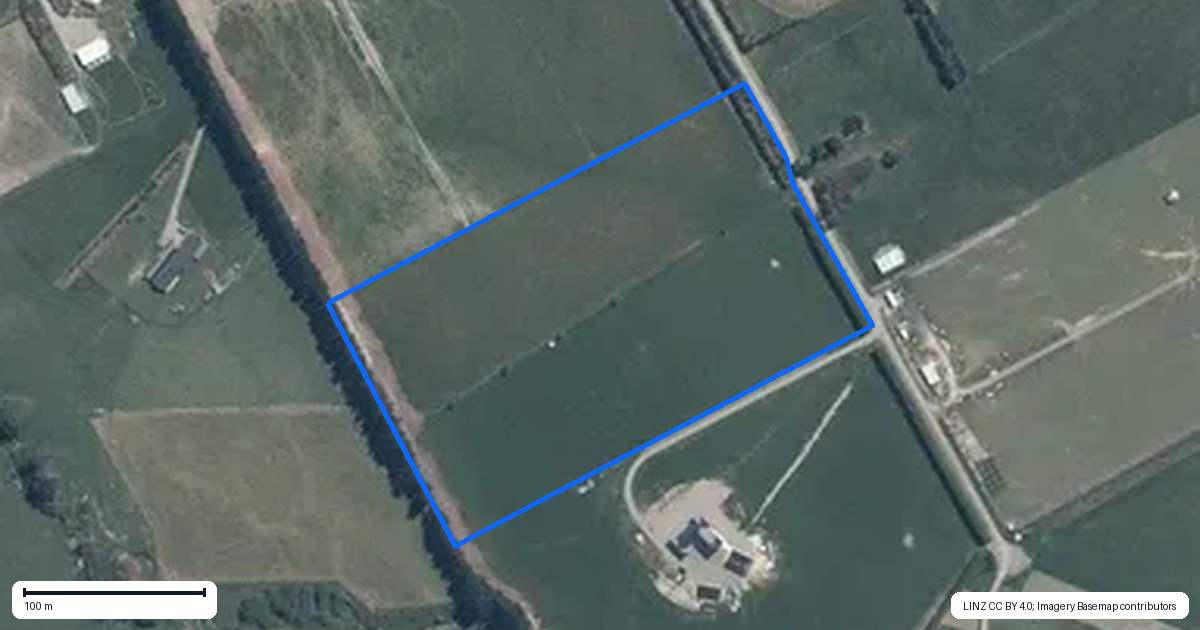 Property context map for 4 Skevington Lane, Sefton