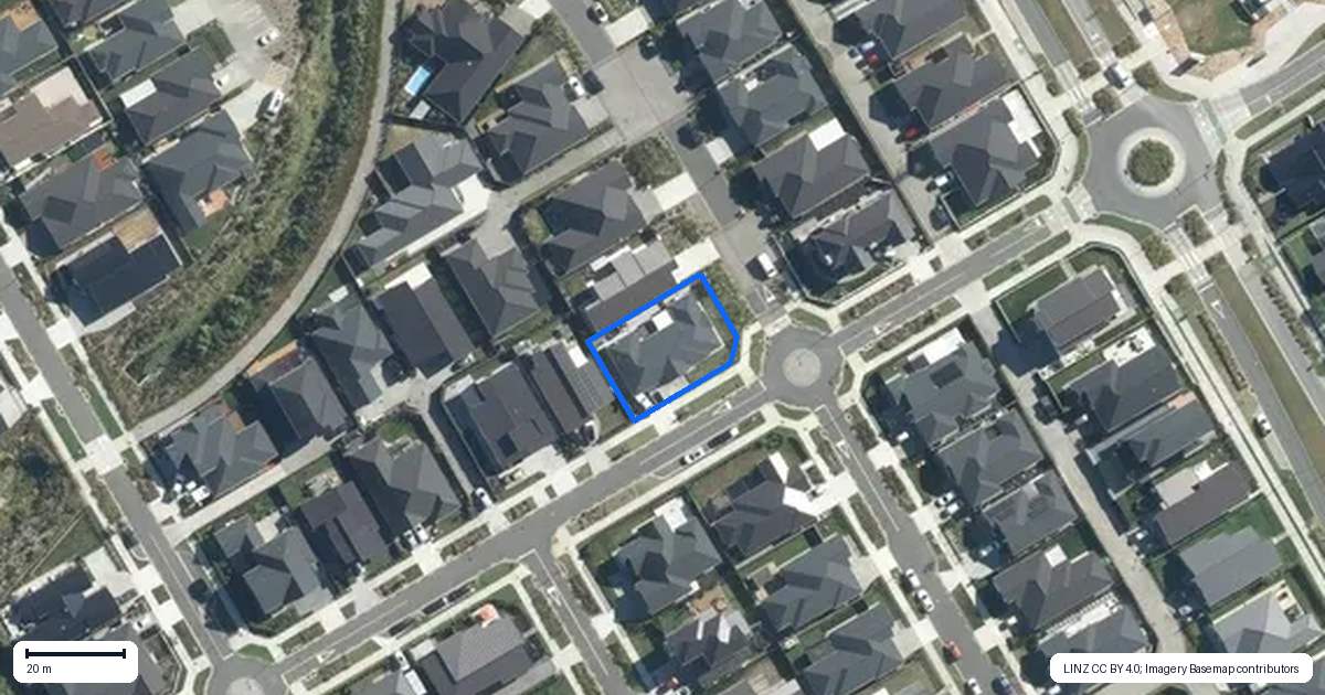 Property context map for 95 Maryvale Road, Wainui
