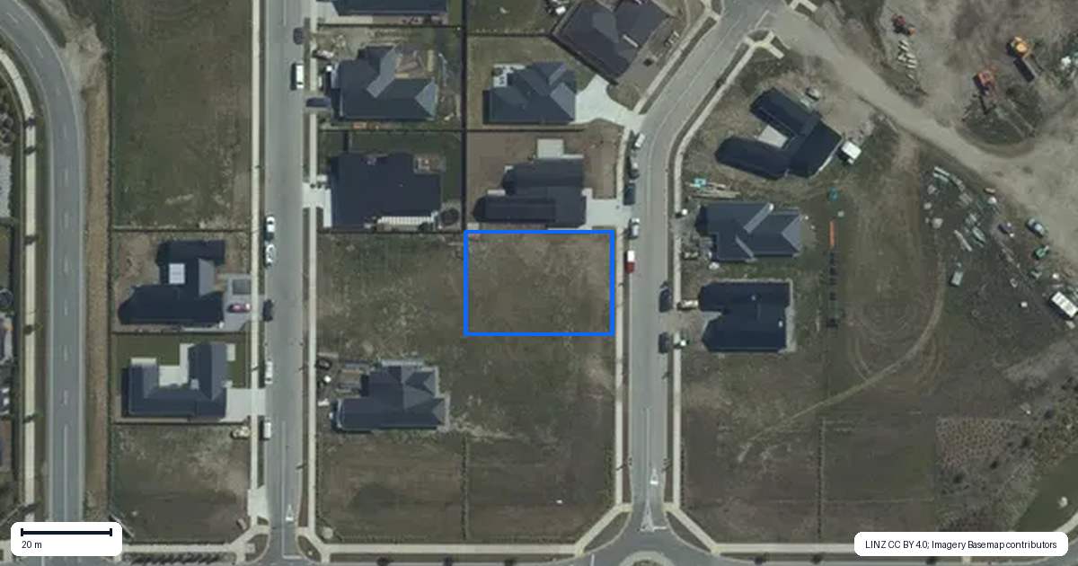 Property context map for 19 Rua Street, Albert Town, Wanaka