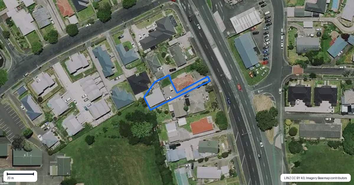 Property context map for 90A Ohaupo Road, Melville, Hamilton