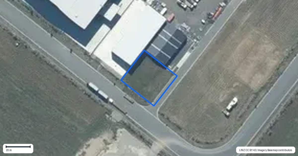 Property context map for 12 Cockburn Lane, Rolleston
