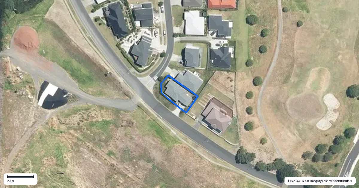 Property context map for 105 Pinecrest Drive, Gulf Harbour, Whangaparaoa