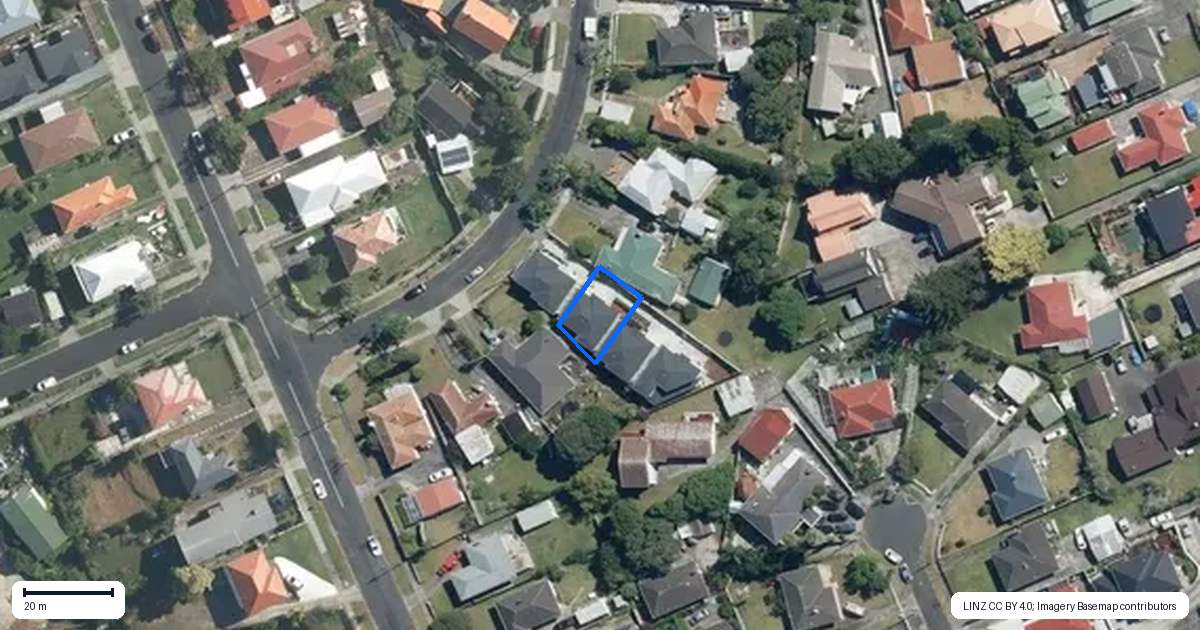 Property context map for 24B Netherton Street, New Windsor, Auckland