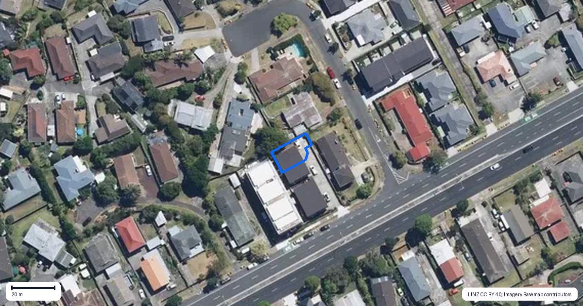 Property context map for 222D Pakuranga Road, Pakuranga Heights, Auckland