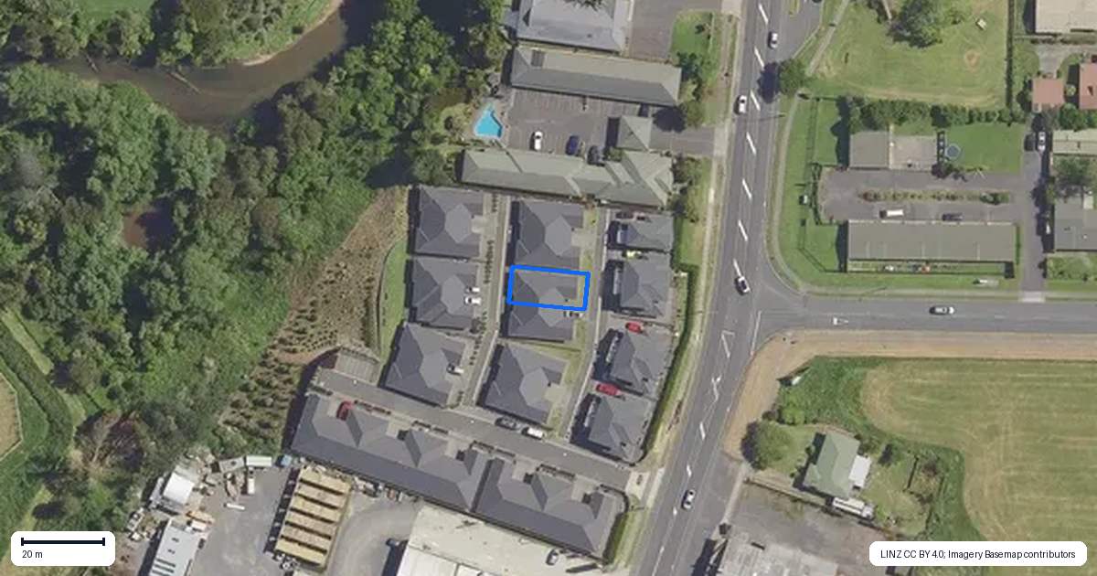 Property context map for 7 Lecky Lane, Katikati