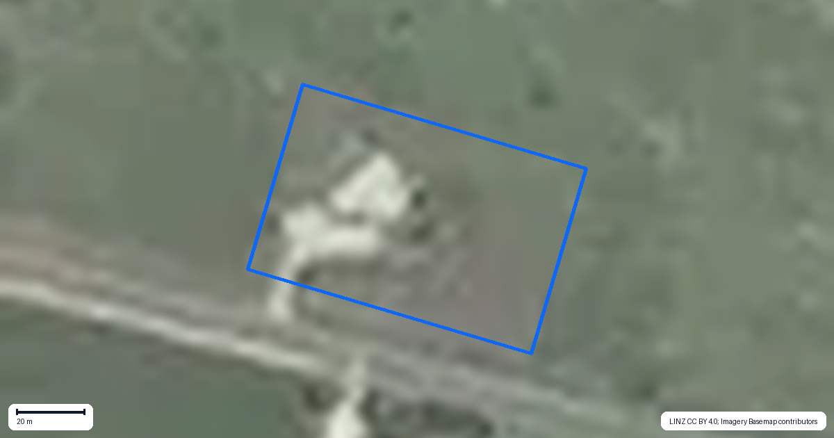 Property context map for 224 Cook Flat Road, Fox Glacier