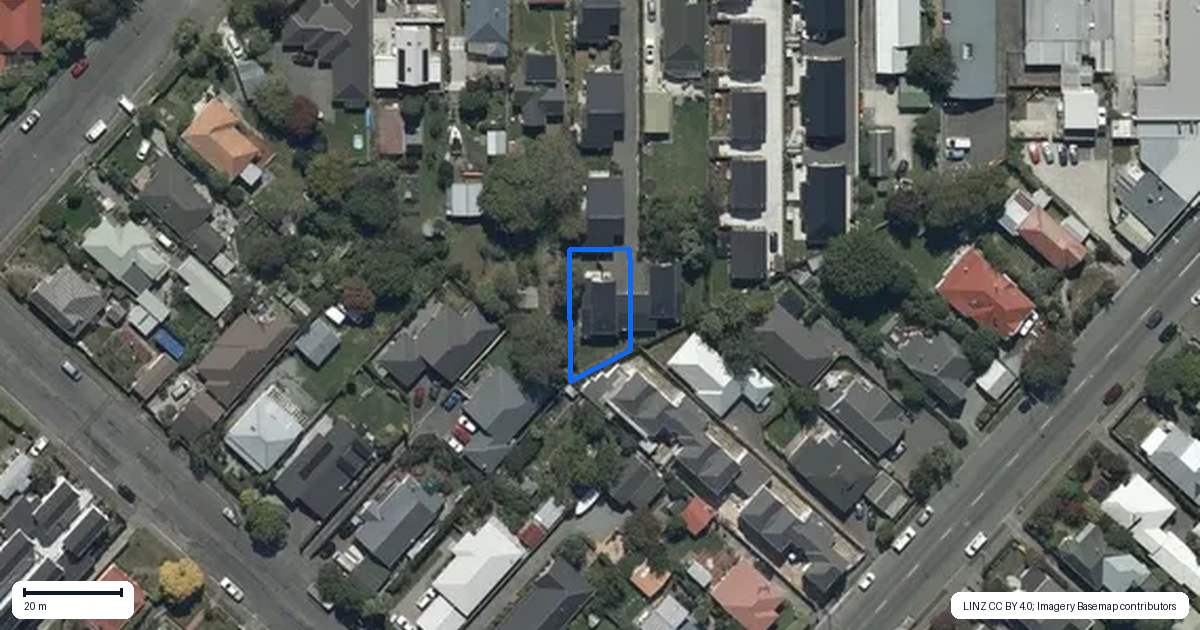 Property context map for 144D Woodham Road, Linwood, Christchurch